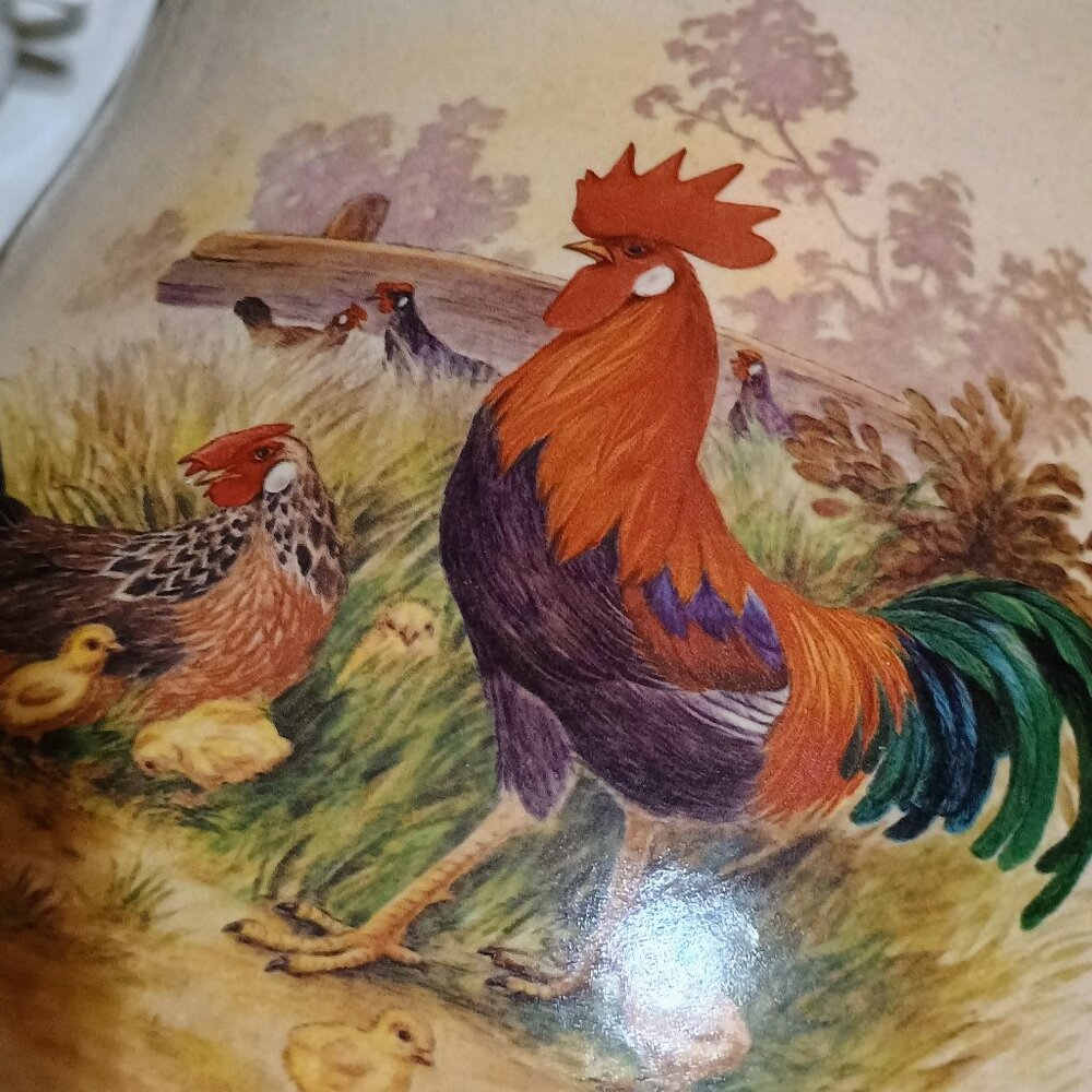 Heavy Rooster Crock pot